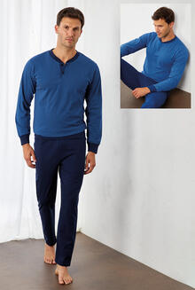 PIGIAMA UOMO LUNGO JERSEY 