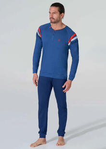 PIGIAMA UOMO LUNGO JERSEY 