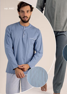 PIGIAMA UOMO LUNGO JERSEY 
