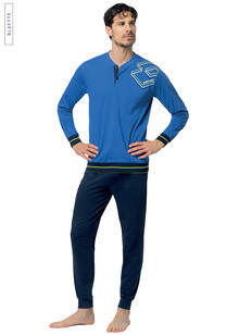 PIGIAMA UOMO LUNGO JERSEY LOTTO 