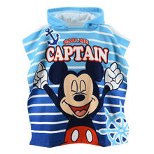 PONCHO MARE  BIMBI MICROFIBRA MICKEY CM 55X110 