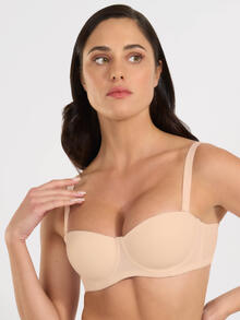 REGGISENO A FASCIA CON SILICONE COPPA C 