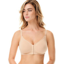 REGGISENO COTONE CON ABBOTTONATURA FRONTALE COPPA C 