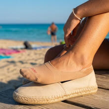 SALVAPIEDE CON  SILICONE IN COTONE ELASTICIZZATO 