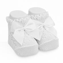 SCARPINA IN COTONE PRIMA NASCITA 