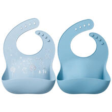 SET 2 BAVETTE IN SILICONE 