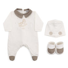 SET NEONATO TUTINA+CAPPELLINO+ SCARPETTE 