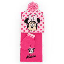 SET REGALO CAPPELLINO+SCIARPA+ GUANTO MINNIE 