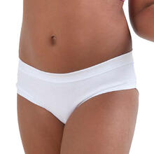 SLIP BIMBA TUTTO BIANCO COTONE MODAL 