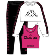 TUTA BIMBA PRIMAVERILE 3 PEZZI CON CANOTTIERA 