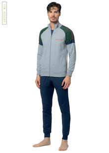 TUTA UOMO FELPA NON GARZATA LOTTO 