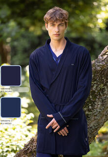 VESTAGLIA UOMO LUNGA JERSEY 