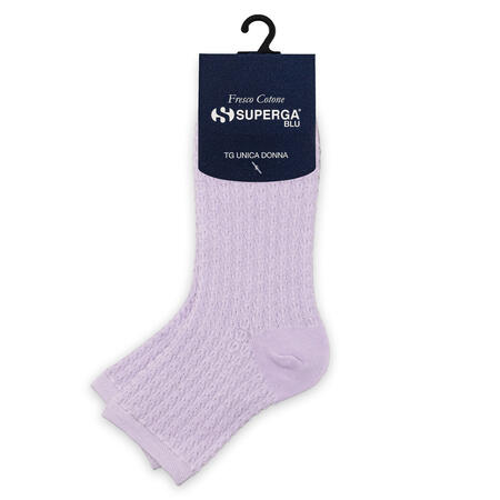 calzino-donna-fantasia-fresco-cotone-treccina