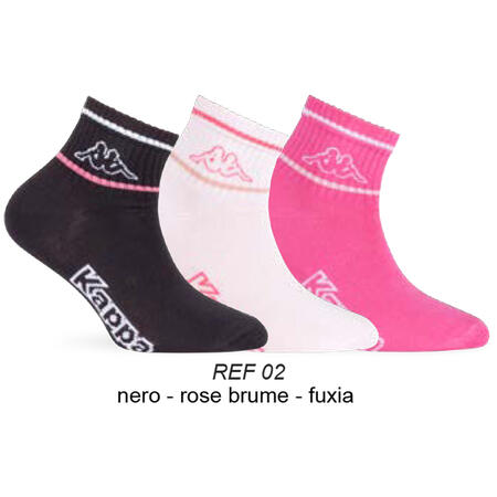 confezione-3pz-calzino-corto-quarter-bimba-con-logo-kappa