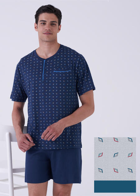 pigiama-uomo-mezza-manica-pantaloncino-67604