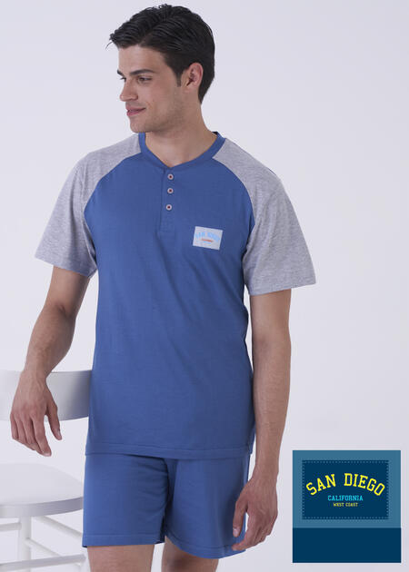pigiama-uomo-mezza-manica-pantaloncino-66038