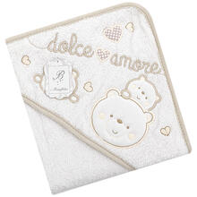 ACCAPPATOIO NEONATO TRIANGOLO RICAMATO 