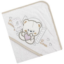 ACCAPPATOIO NEONATO TRIANGOLO RICAMATO 