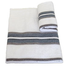 ASCIUGAMANI 1+1 IN SPUGNA DI COTONE CM 60X115 E CM 40X65 