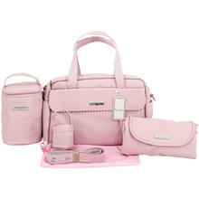 BORSONE IN SIMILPELLE CON FASCIATOIO, PORTA BIBERON 