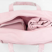 BORSONE IN SIMILPELLE CON FASCIATOIO, PORTA BIBERON 