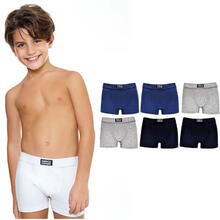 BOXER RAGAZZO COTONE ELASTICIZZATO 