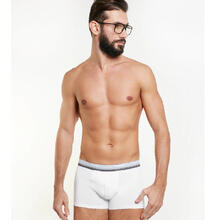 BOXER UOMO COTONE ELASTICIZZATO ELASTICO ESTERNO 