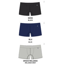 BOXER UOMO FASCIATO COTONE ELASTICIZZATO 