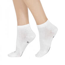 CALZA SPORTIVA CORTA UNISEX IN COTONE ELASTICIZZATO 