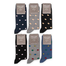 CALZA UOMO CORTA COTONE FILOSCOZIA ELASTICIZZATO 