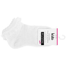 CALZINO BIMBA COTONE CON TULLE FILO DI SCOZIA 