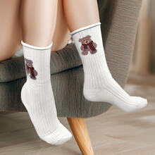 CALZINO CORTO DONNA  CALDO COTONE 