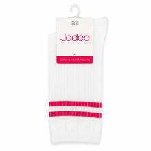 CALZINO DONNA TIPO TENNIS CON RIGHE 