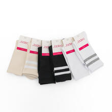 CALZINO DONNA TIPO TENNIS CON RIGHE 