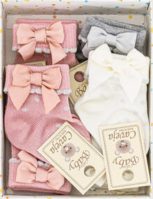 CALZINO NEONATA CALDO COTONE IN CONF DA 6 