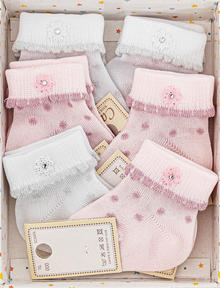 CALZINO NEONATO CORTO 