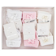 CALZINO NEONATO COTONE IN CONFEZIONE DA 6 PEZZI 