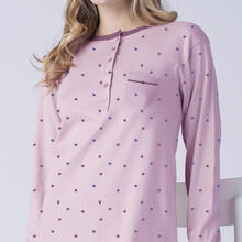 CAMICIA DA NOTTE DONNA INTERLOCK CALIBRATA 