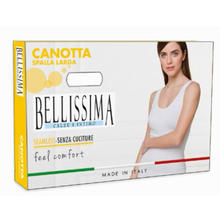 CANOTTA SPALLINA LARGA IN MICROFIBRA 