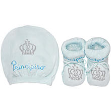 CAPPELLINO CALDO COTONE + SCARPINA 