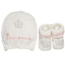 CAPPELLINO CALDO COTONE + SCARPINA 