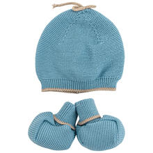 CAPPELLINO E SCARPETTE INVERNALI PRIMA NASCITA 