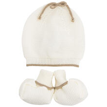 CAPPELLINO E SCARPETTE INVERNALI PRIMA NASCITA 