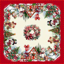 CENTROTAVOLA NATALIZIO GOBELIN CM 93X93 