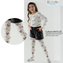 COLLANT BIMBA MICROFIBRA CON FANTASIA CUORI 