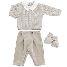 COMPLETINO INVERNALE NEONATO + SCARPETTA 