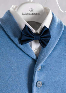 COMPLETINO NEONATO BATTESIMALE INVERNALE CON CAPPELLINO 