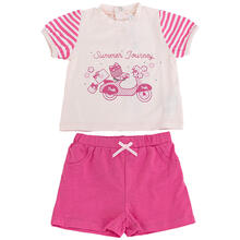 COMPLETO 2 PEZZI CORTO NEONATA 