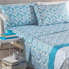 COMPLETO LETTO 2 PIAZZE COTONE 