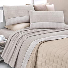 COMPLETO LETTO 2 PIAZZE COTONE PERCALLE SOPRA CM 270X290 